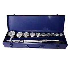 DE NEERS 3/4 inch Drive BI-Hex Socket Set - (C-14MBH)